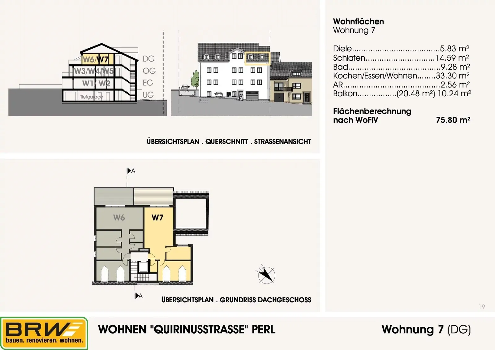 Penthouse mit Dachterrasse