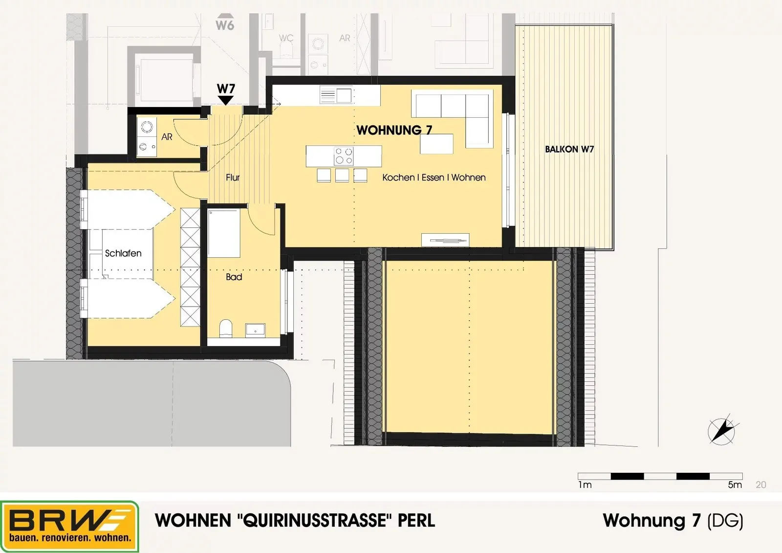 Penthouse mit Dachterrasse