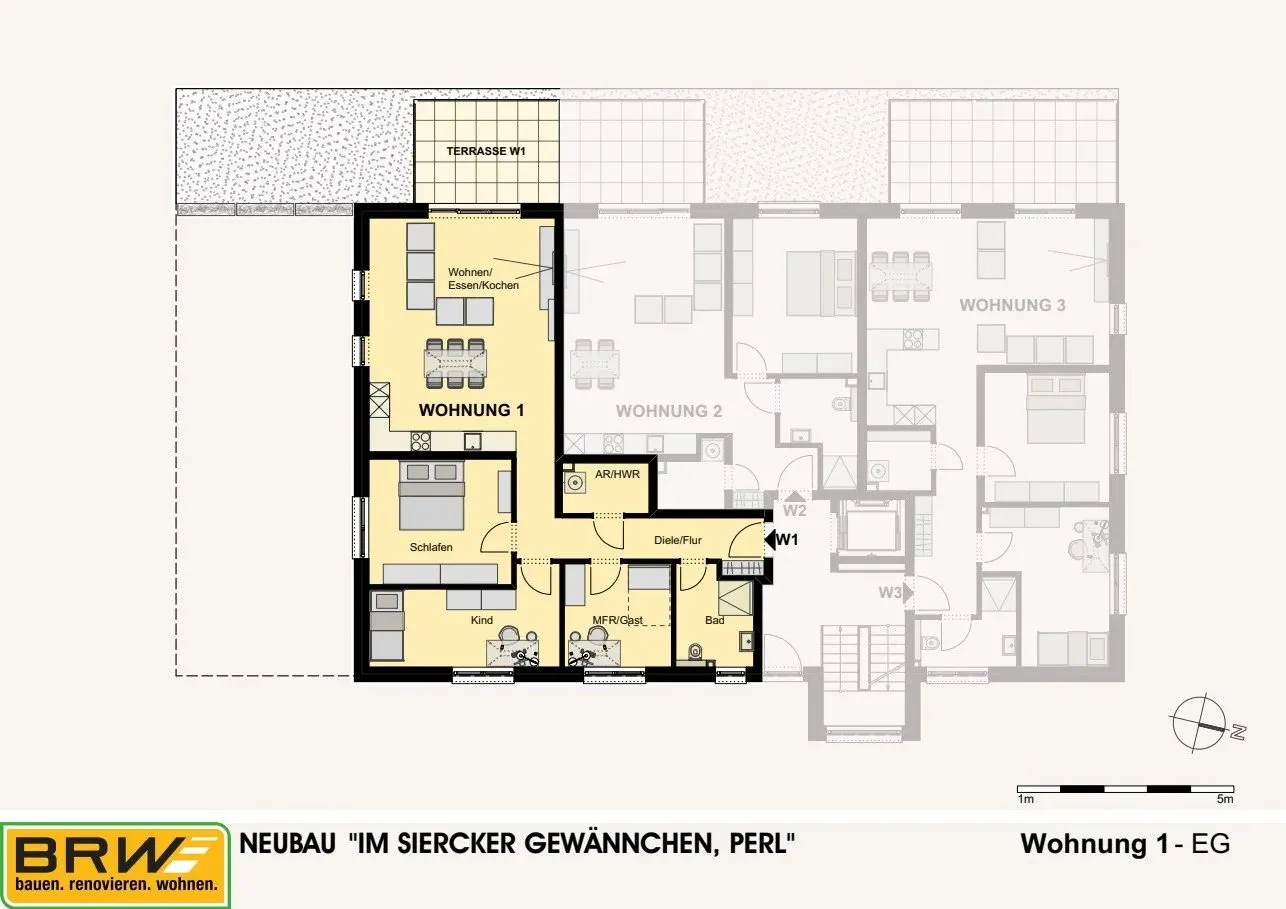 Wohnung 1 – Erdgeschoss