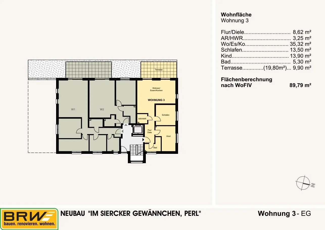 Wohnung 3 – Erdgeschoss