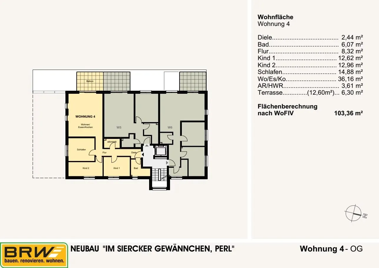 Wohnung 4 – Obergeschoss