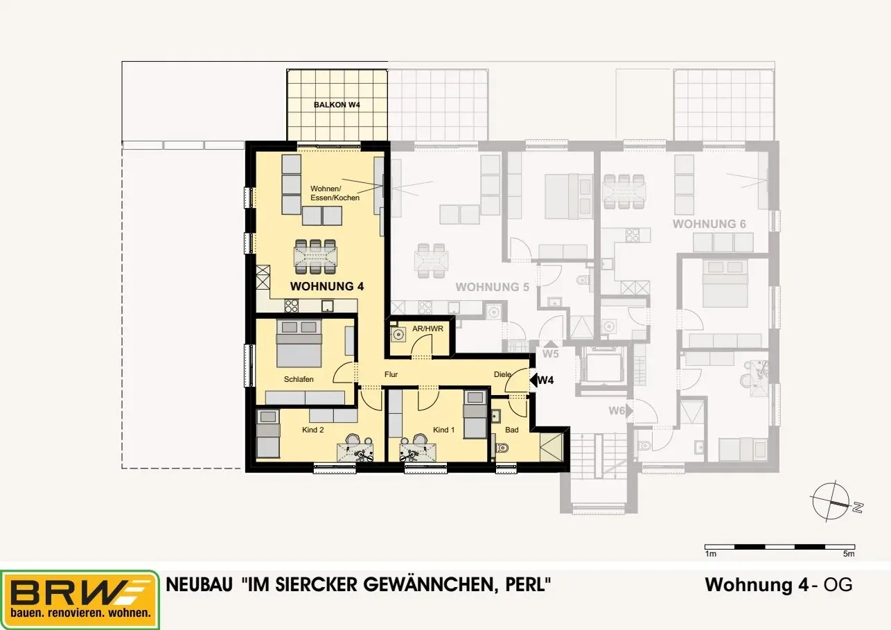Wohnung 4 – Obergeschoss