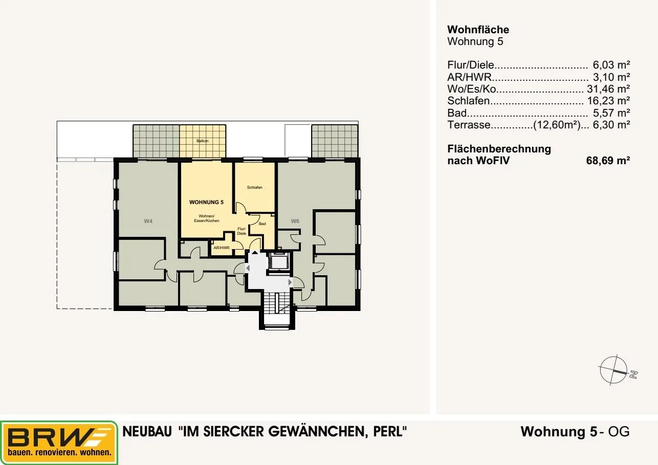 Wohnung 5 – Obergeschoss