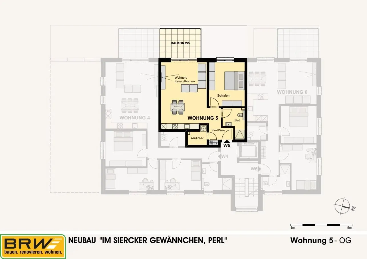 Wohnung 5 – Obergeschoss