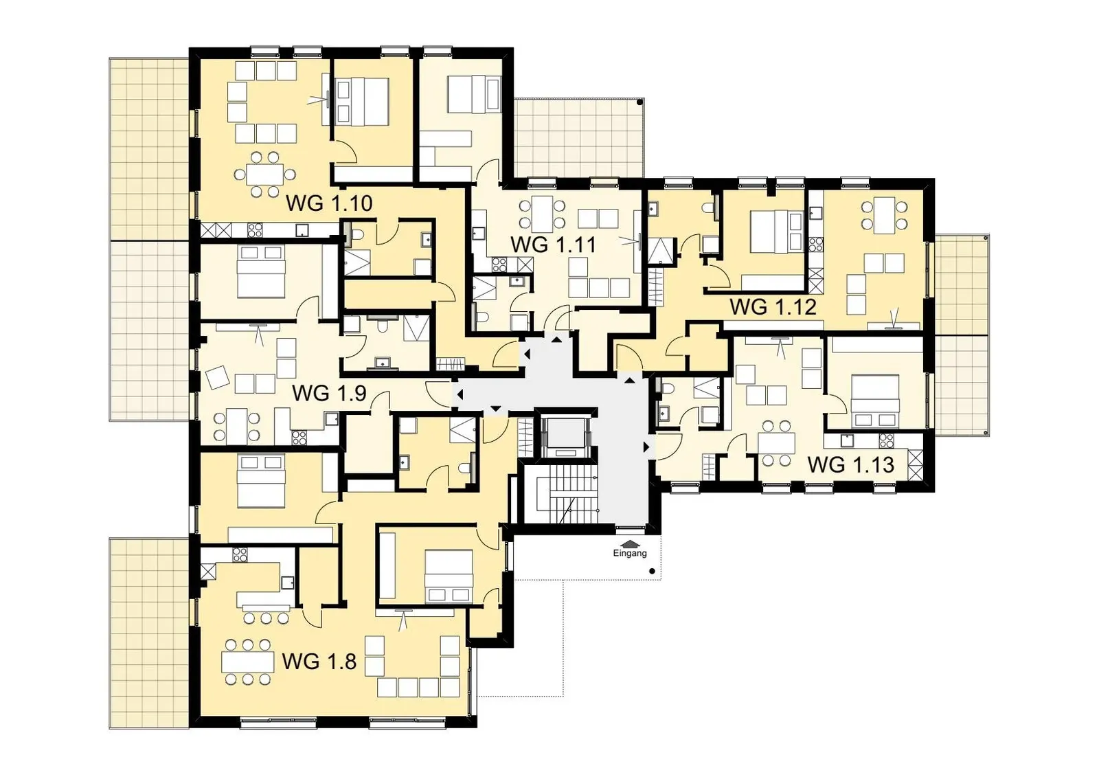 Kapitalanlage mit Zukunft: Moderne 2-Zimmer-Wohnung mit Terrasse, Garten & optionalem Stellplatz in Tawern